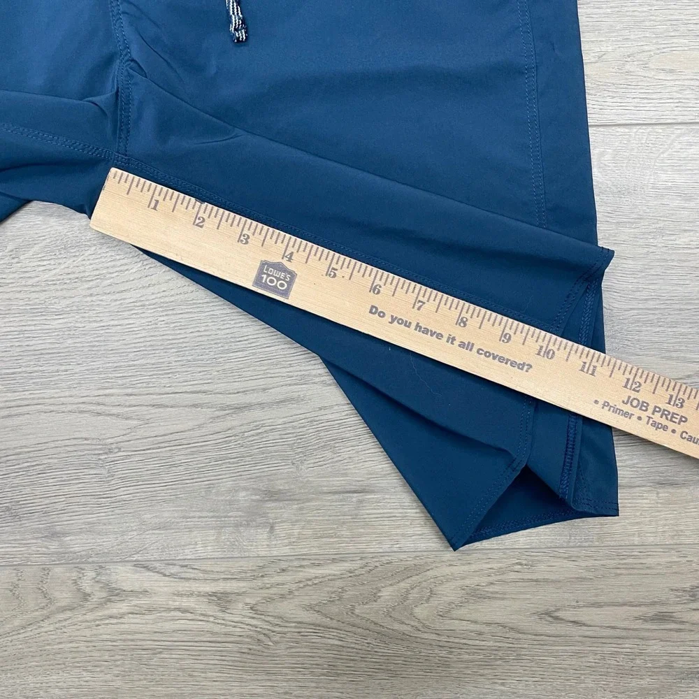 Patagonia Hydropeak Board Shorts Mens 30 Blue STY86480 Drawstring Swim Trunks